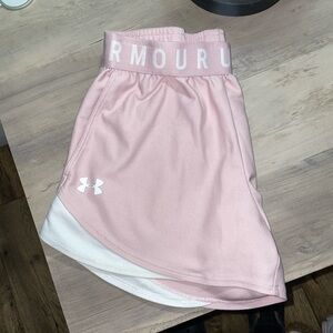 Under Armour Light Pink shorts